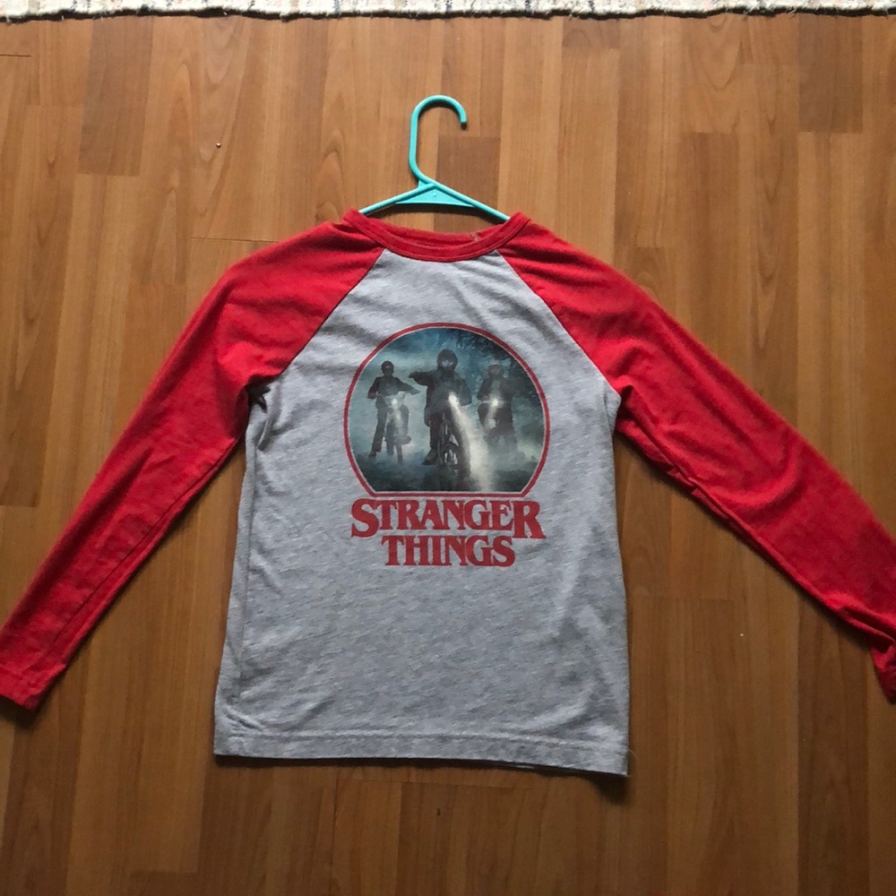 Long sleeve shirt, Stranger Things theam. Size M